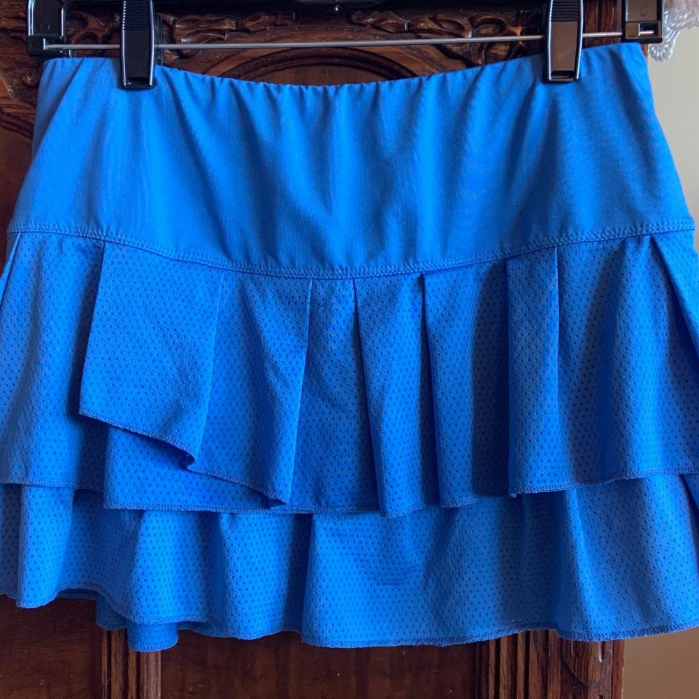 Lucky In Love Blue tennis shirt